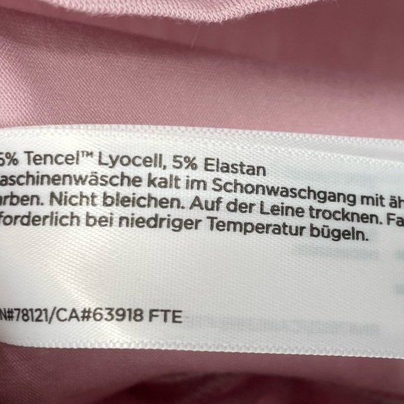 EILEEN FISHER WOMENS T-SHIRT IN LIGHT PLUM SIZE XS NWT - Picture 7 of 8